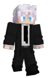 cod gray and black Minecraft skin — Classic model