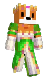 Rioniac's Minecraft skin wearing the Migrator cape