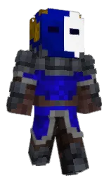 Blue_dragon_66's Minecraft skin wearing the Migrator cape