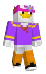 Nijizu's Minecraft skin wearing the 15th Anniversary cape