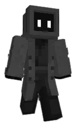 tundora and black Minecraft skin — Classic model