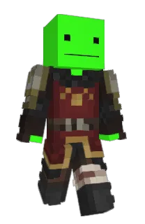 Front of Puperoni's skin
