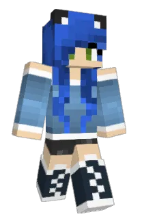 BlueDisaster's Minecraft skin