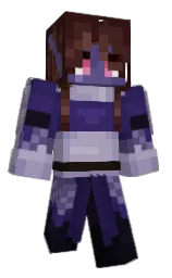 tamarind and amethyst smoke Minecraft skin — Classic model
