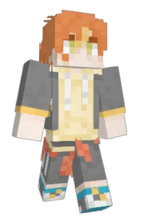Front of Minecraft skin