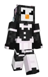 Ucsolo's Minecraft skin wearing the Pan cape