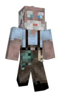 Front of Minecraft skin