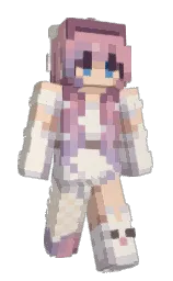 merino and bon jour Minecraft skin — Slim model — first worn by catbuglovesyou