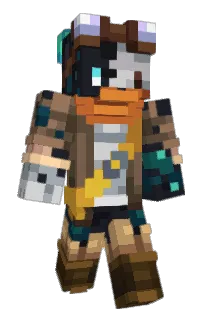 Front of phox's skin