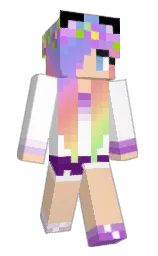 DragonGirl900's Minecraft skin wearing the Migrator cape