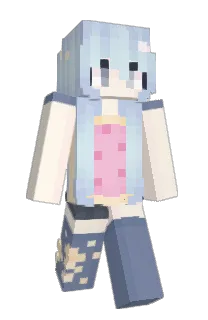 Front of Piggai's skin