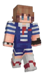 Back of Monomercy's skin