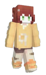 Cloud_Star1413's Minecraft skin wearing the Aurora cape