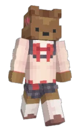 Slim Minecraft skin