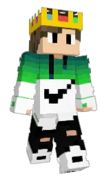 NoBloks's Minecraft skin wearing the Follower's cape
