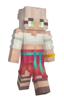Front of RobotMothPie's skin