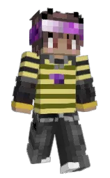 woody brown and chenin Minecraft skin — Slim model — first worn by J3zzyIsHere