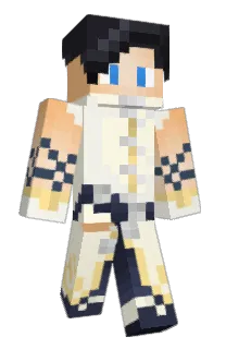 Front of Aevian's skin