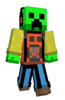 Front of CreeperAndreas's skin