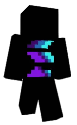 black and black russian Minecraft skin — Classic model