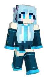 Slim Minecraft skin