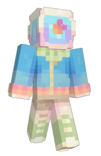 Front of AnonPigeon's skin