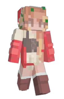 Front of WaterLivi's skin