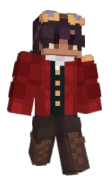 Quilczy's Minecraft skin wearing the Pan cape