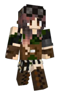 Front of Minecraft skin