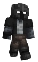 cod gray and cocoa brown Minecraft skin — Classic model