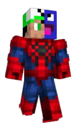 persian blue and red Minecraft skin — Classic model — first worn by Sebastian54696
