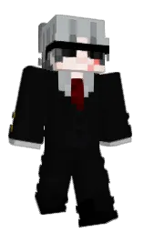 Sakib787's Minecraft skin wearing the Twisted cape
