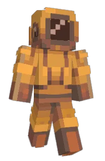 Front of Admiraal's skin
