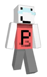 IlanChat's Minecraft skin wearing the Pan cape