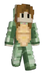 TurtlConnoisseur's Minecraft skin wearing the Migrator cape