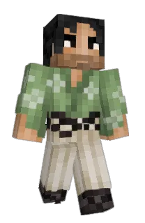 Front of barfur's skin