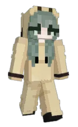 madisette's Minecraft skin wearing the Cherry Blossom cape