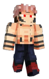 Valuder's Minecraft skin wearing the Hero cape