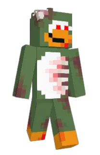Front of Reqna's skin
