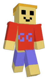 NSamu's Minecraft skin wearing the Migrator cape