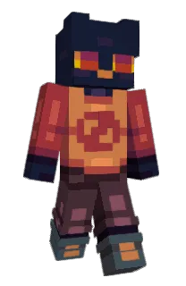 Front of Dafone's skin