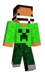 raw sienna and jacko bean Minecraft skin — Classic model — first worn by CTKz