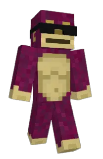 Front of VirusDetected's skin