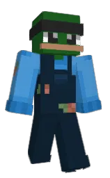 firefly and parsley Minecraft skin — Classic model — first worn by TimeliedOwl