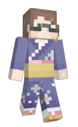 wild blue yonder and toast Minecraft skin — Slim model