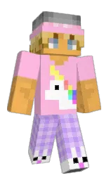 Slim Minecraft skin