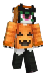 white and cod gray Minecraft skin — Classic model — first worn by KATAMARI_0w0