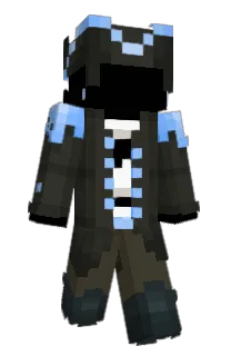 Front of DE3ATH's skin