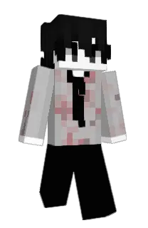 Front of Satanized's skin