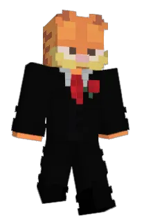 Front of catcuddler's skin